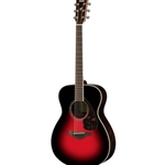 Yamaha FS830 DSR Small body, folk guitar; solid Sitka spruce top, rosewood back and sides, die-cast chrome tuners; Dusk Sun Red